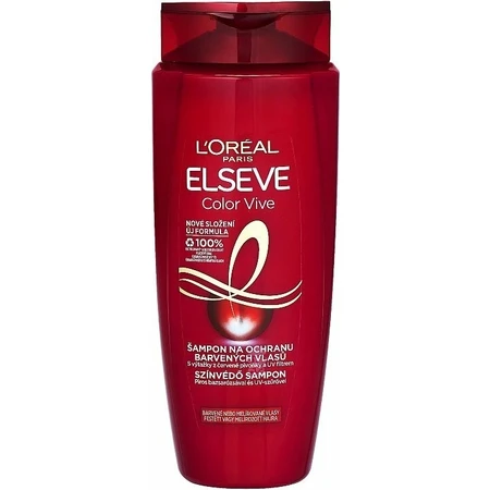 L'Oréal Paris Elseve Color Vive shampooing pour cheveux colorés 1×700 ml, prolonge la couleur des cheveux