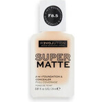 Revolution Relove, Fondotinta Supermatte F2, make-up 1×24 ml, make-up Revolution Relove, Fondotinta Supermatte F2, make-up 1×24 ml, make-up