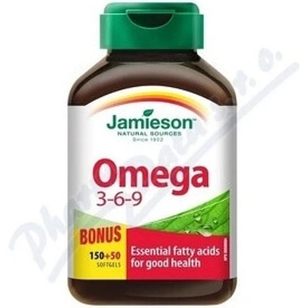 JAMIESON OMEGA 3-6-9 1×200 tbl, voedingssupplement