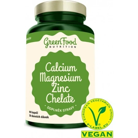 GreenFood Nutrition Calcium Mg Zinc Citrate 120cps 1x120 cps