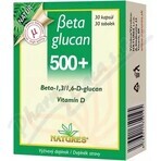 NATURES Betaglucan 500+ 1×30 cápsulas, complemento alimenticio NATURES Betaglucan 500+ 1×30 cápsulas, complemento alimenticio