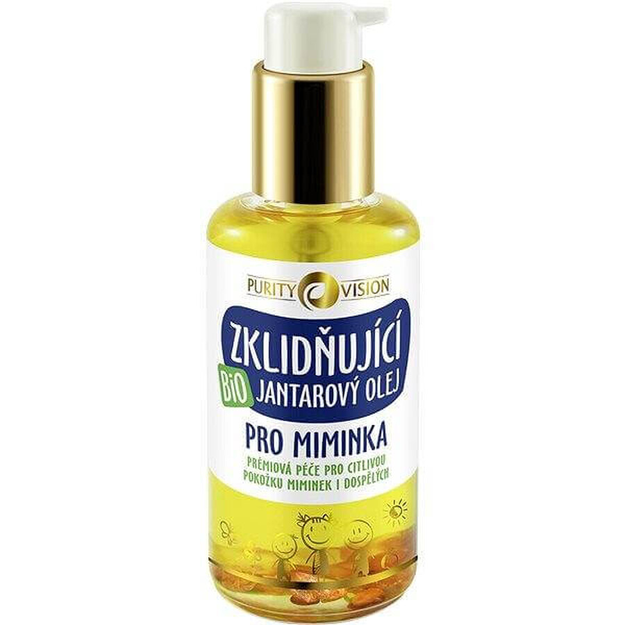 Purity Vision Bio Aceite Ámbar Calmante Bebé 95ml 1×1 ud.