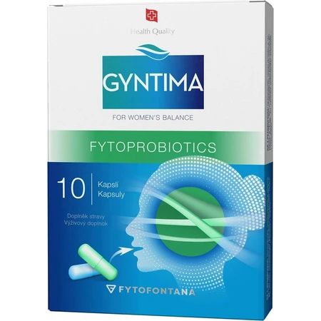 Gyntima Phytoprobiotics 10 cps 1×10 cps, probióticos para la mujer