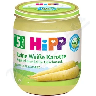 HiPP BIO Zanahorias Blancas 1×125 g, iniciador vegetal