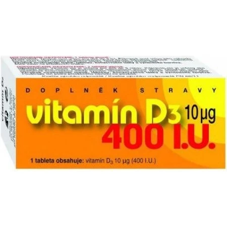 NATURVITA VITAMIN D3 10 μg (400 IU) 1×90 tbl, vitamin D3