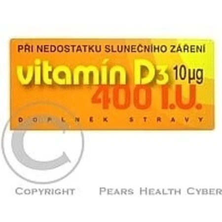 NATURVITA VITAMIN D3 10 μg (400 IU) 1×90 tbl, vitamin D3
