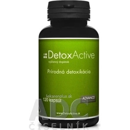 DetoxActive 120 cps - natürliche Entgiftung 1×120 cps, Nahrungsergänzungsmittel