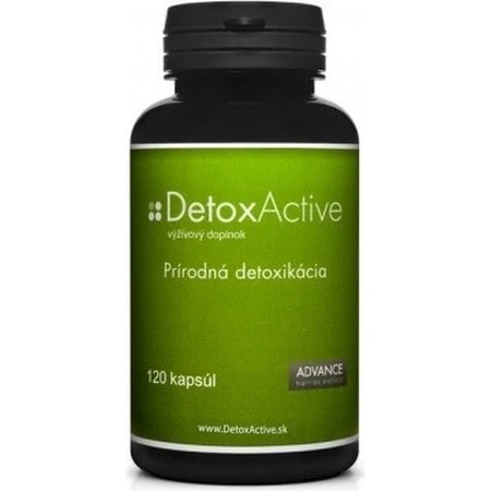 DetoxActive 120 cps - natürliche Entgiftung 1×120 cps, Nahrungsergänzungsmittel