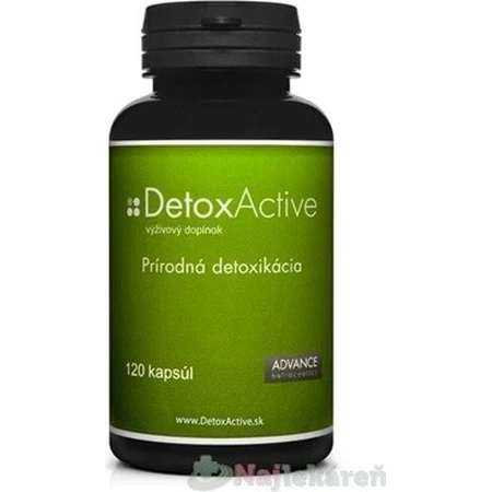 DetoxActive 120 cps - natürliche Entgiftung 1×120 cps, Nahrungsergänzungsmittel