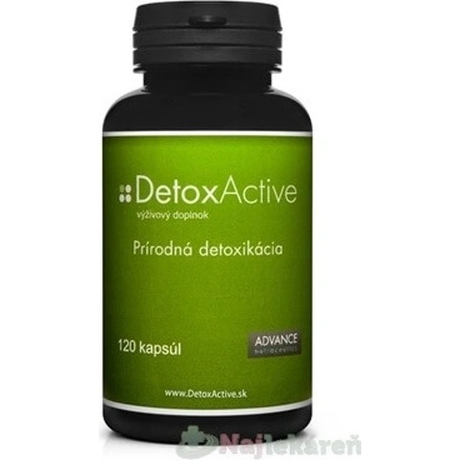 DetoxActive 120 cps - natürliche Entgiftung 1×120 cps, Nahrungsergänzungsmittel