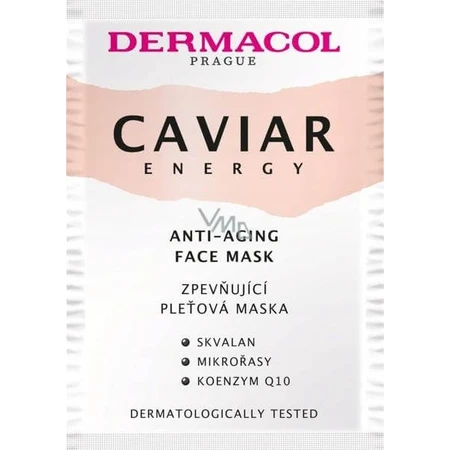 Dermacol Caviar energy mascarilla facial 1×1 ud, mascarilla facial