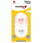 MEDELA SILICONE SOFT Baby Schnuller für Mädchen, 2 St.