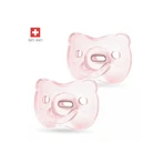 MEDELA SILICONE SOFT Baby Schnuller für Mädchen, 2 St.