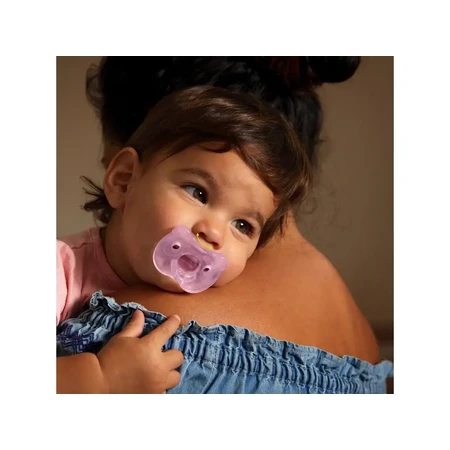 MEDELA SILICONE SOFT Baby Schnuller für Mädchen, 2 St.