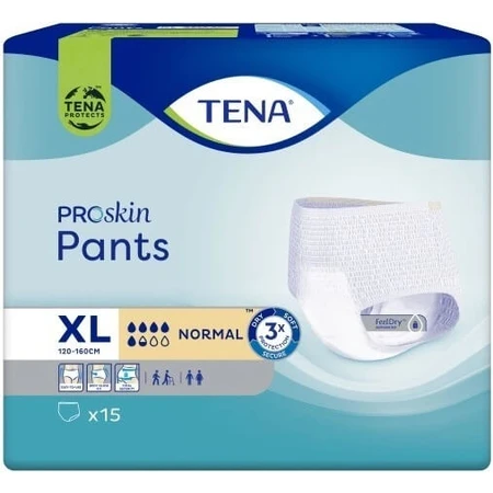 Pantalón TENA Normal XL 1×15 unidades