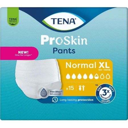 Pantalón TENA Normal XL 1×15 unidades