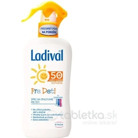 LADIVAL Voor Kinderen VAN 50+ spray 1×200 ml, spray, VAN 50+