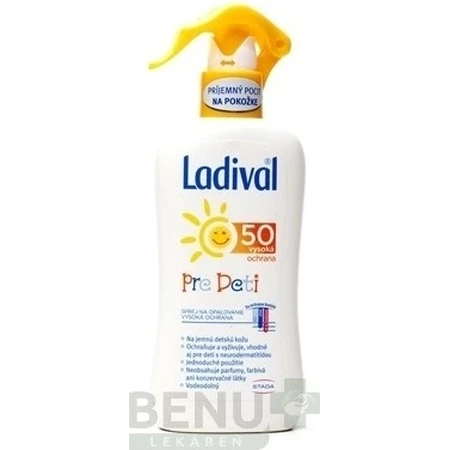 LADIVAL Voor Kinderen VAN 50+ spray 1×200 ml, spray, VAN 50+