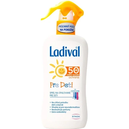 LADIVAL Voor Kinderen VAN 50+ spray 1×200 ml, spray, VAN 50+