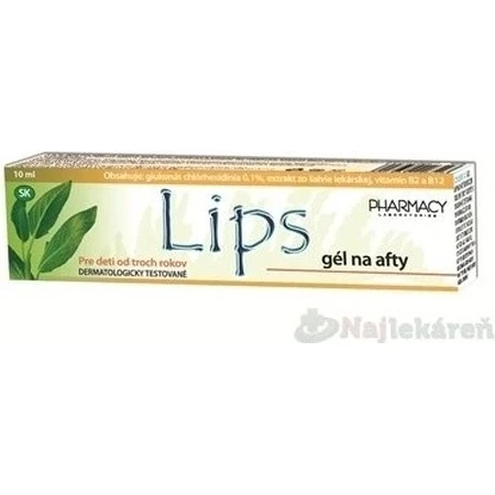 GEL labial 1×10 g, gel aftas