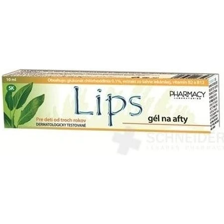 GEL labial 1×10 g, gel aftas