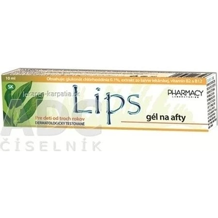 GEL labial 1×10 g, gel aftas