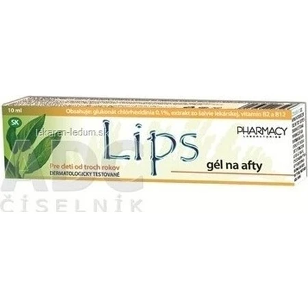 GEL labial 1×10 g, gel aftas