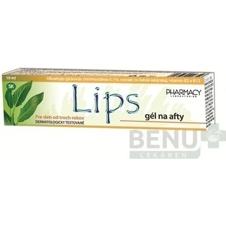 GEL labial 1×10 g, gel aftas
