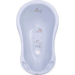 MALTEX Baignoire avec bouchon Minimal 84 cm - bleu satiné 1×1 pc, baignoire MALTEX Baignoire avec bouchon Minimal 84 cm - bleu satiné 1×1 pc, baignoire
