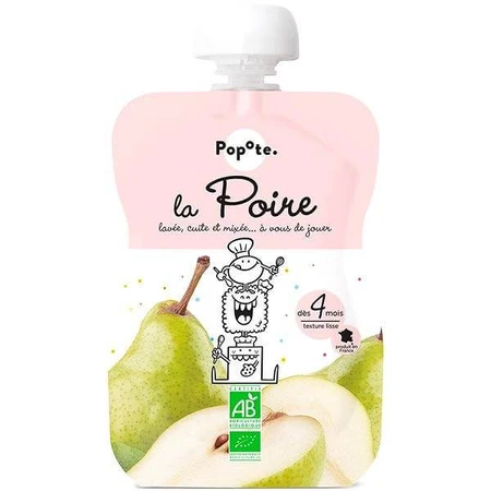 POPOTE Biologische Peer-capsule 120 g, 4+ 1×120 g