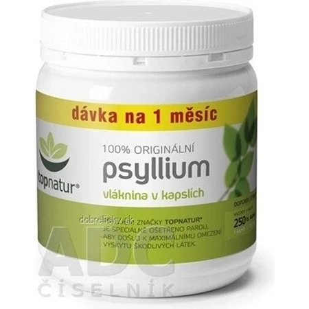 topnatur PSYLLIUM fibre cps 1x250 pcs