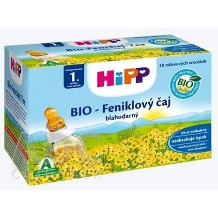 HiPP biologische venkelthee 20×1,5 g, venkelthee