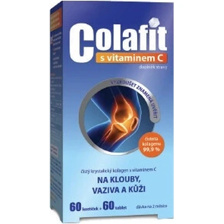 COLAFIT met vitamine C 1×1 set, blokjes 60 stuks + tbl 60 stuks