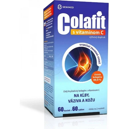 COLAFIT met vitamine C 1×1 set, blokjes 60 stuks + tbl 60 stuks