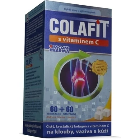 COLAFIT met vitamine C 1×1 set, blokjes 60 stuks + tbl 60 stuks