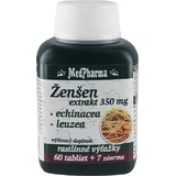 MedPharma Ginseng 350 mg + Echinacea + Leuzea 1x67 tbl, voedingssupplement