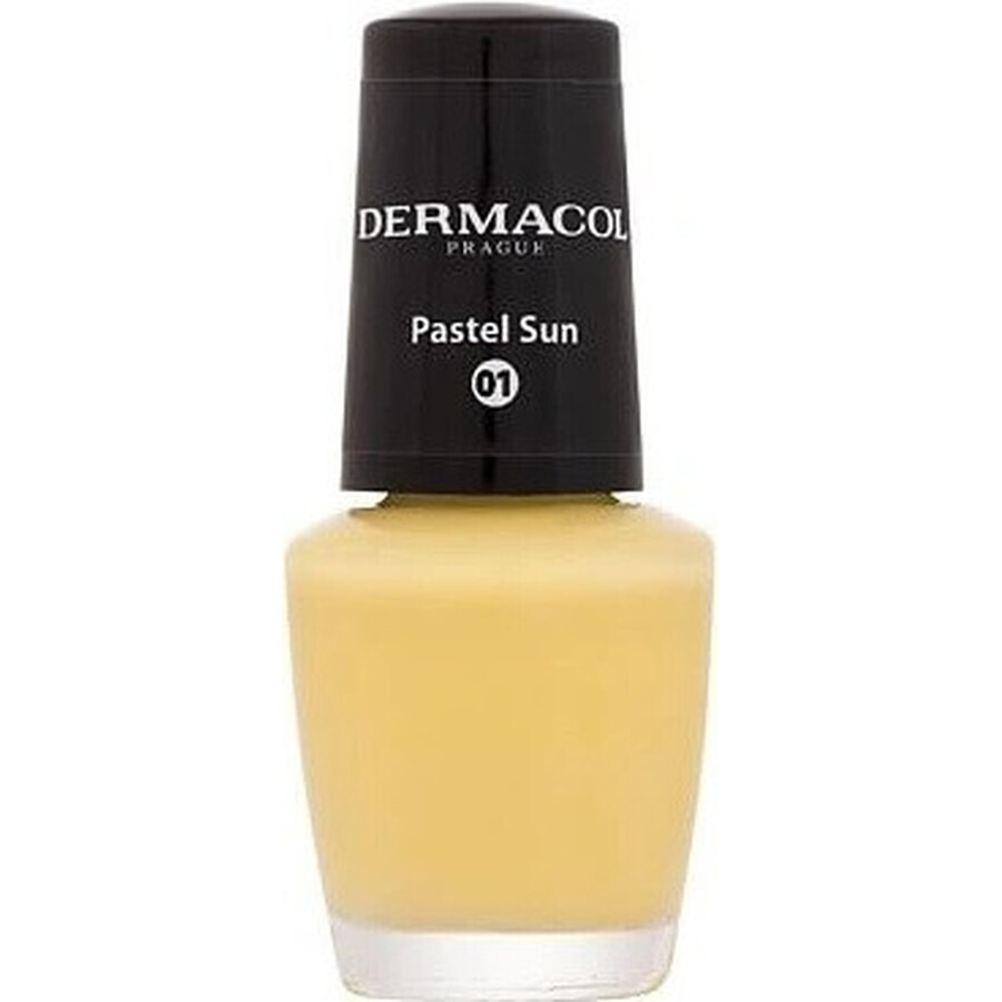 Dermacol Mini Pastell Sonne Nagellack Nr.01 1×5 ml Nagellack