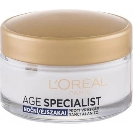 L'OREAL AGE SPECIALIST 55+ NIGHT 1x50 ml, crème anti-rides