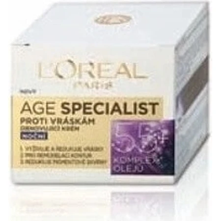 L'OREAL AGE SPECIALIST 55+ NIGHT 1x50 ml, crème anti-rides
