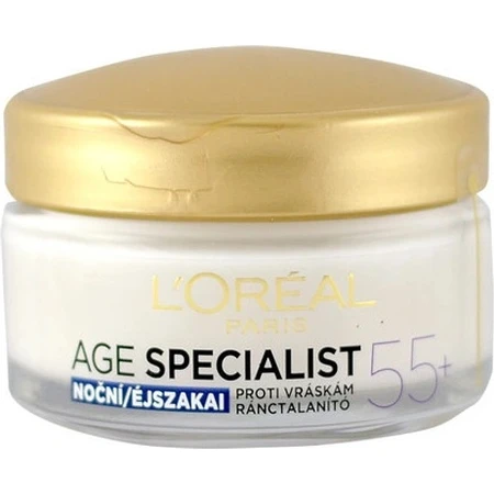 L'OREAL AGE SPECIALIST 55+ NIGHT 1x50 ml, crème anti-rides