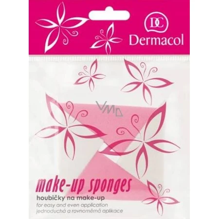 DERMACOL Esponjas de maquillaje 1×4, esponjas de maquillaje