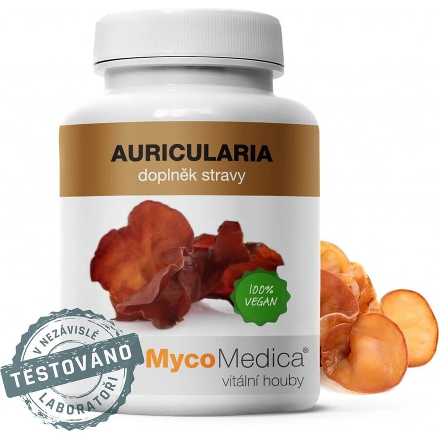 Mycomedica Auricularia 30% Vegan 500mg 90cps 1×90 cps