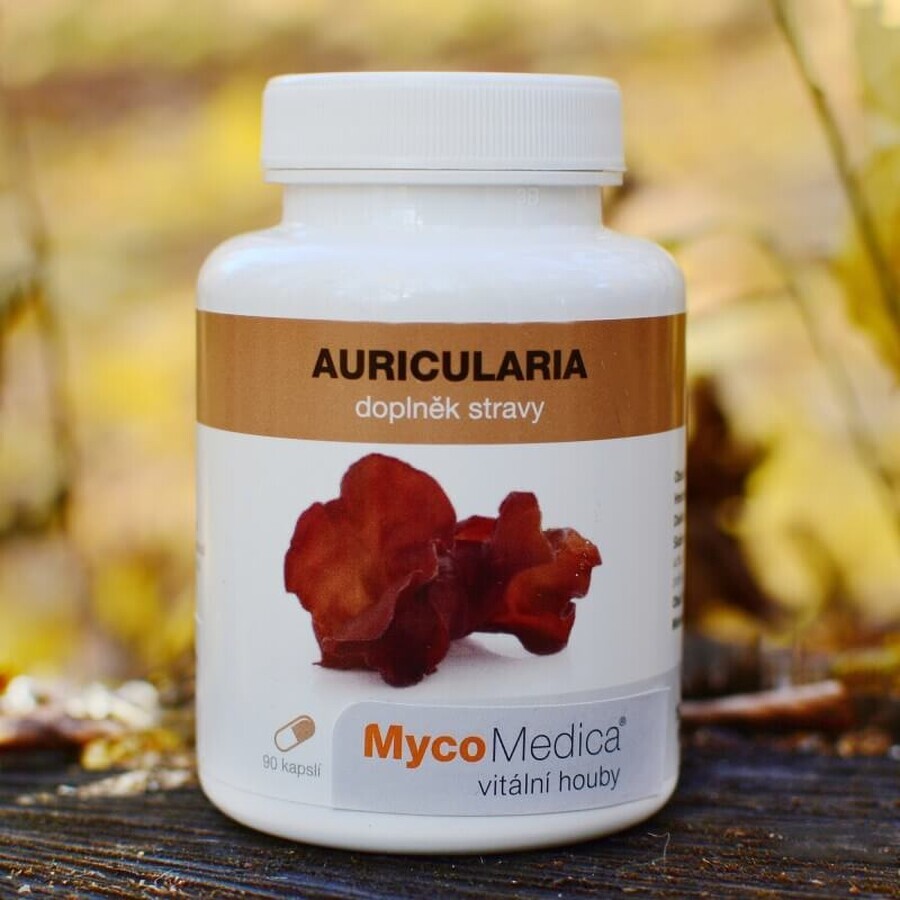 Mycomedica Auricularia 30% Vegan 500mg 90cps 1×90 cps