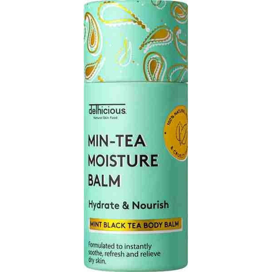 Delhicious, Migh-Tea Moisturizing Body Balm - Peppermint 1×70 g, body balm