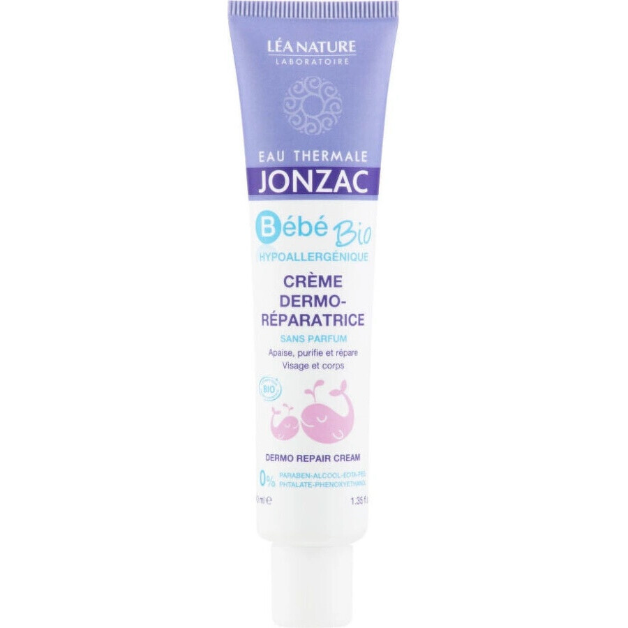 JONZAC Bébé Organic Baby Dermo-regenerating Cream 1×40 ml
