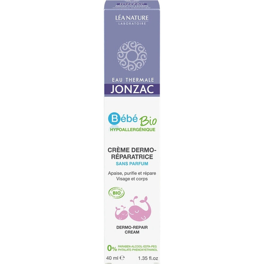 JONZAC Bébé Organic Baby Dermo-regenerating Cream 1×40 ml