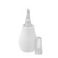 Nasal aspirator with silicone tip, +0 months, White, Babyono