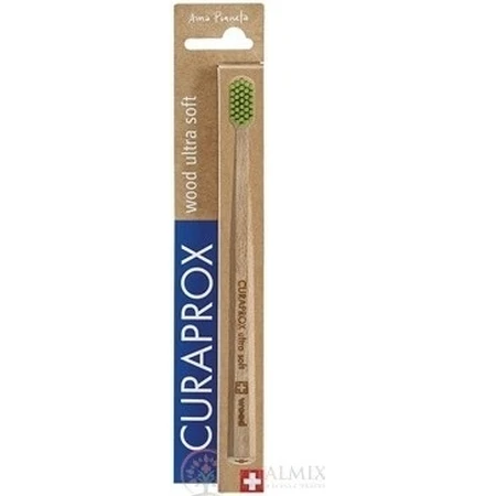 Curaprox CS Holz - Holzzahnbürste 1×1 Stück, Holzzahnbürste