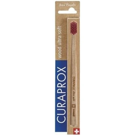 Curaprox CS Holz - Holzzahnbürste 1×1 Stück, Holzzahnbürste