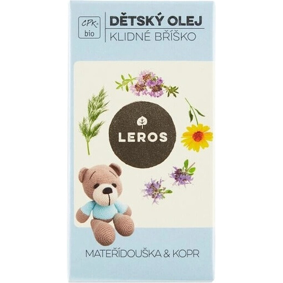 LEROS BIO baby oil calm tummy 60ml 1×60 ml